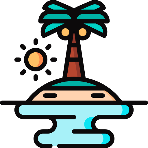 섬 무료 아이콘