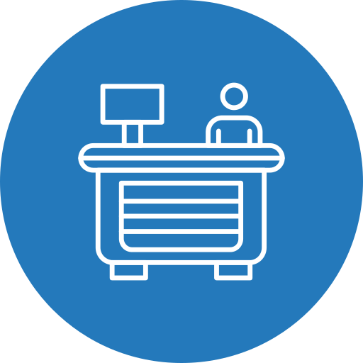 rezeption kostenlos Icon