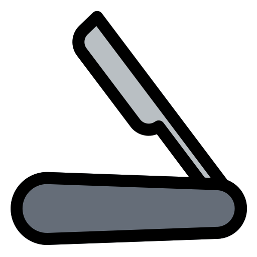 Razor blade free icon