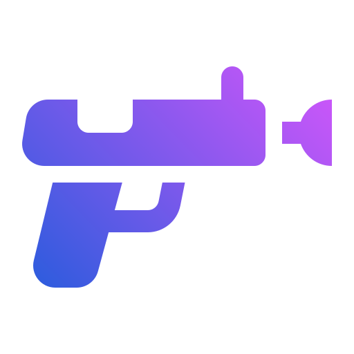 pistola de juguete icono gratis