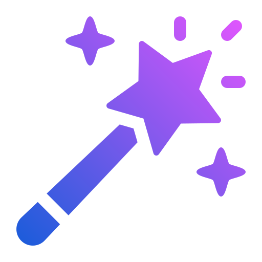 Magic wand free icon