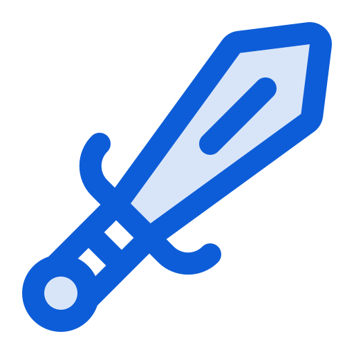 Sword Generic Blue icon