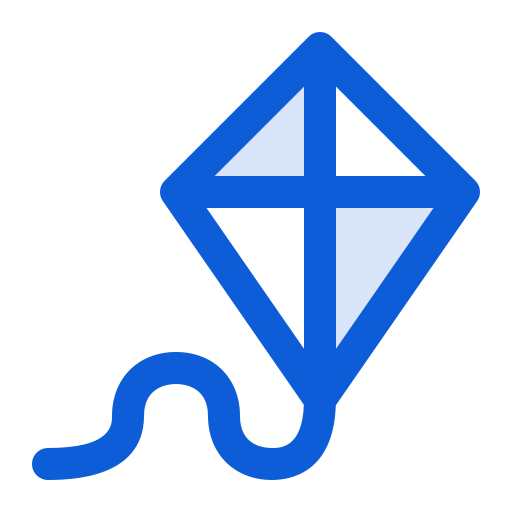 Generic Blue Kite icon