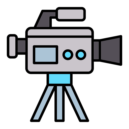 camara de video icono gratis