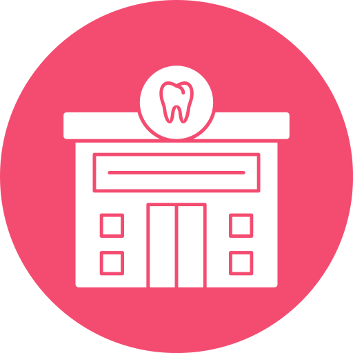 clínica dental icono gratis