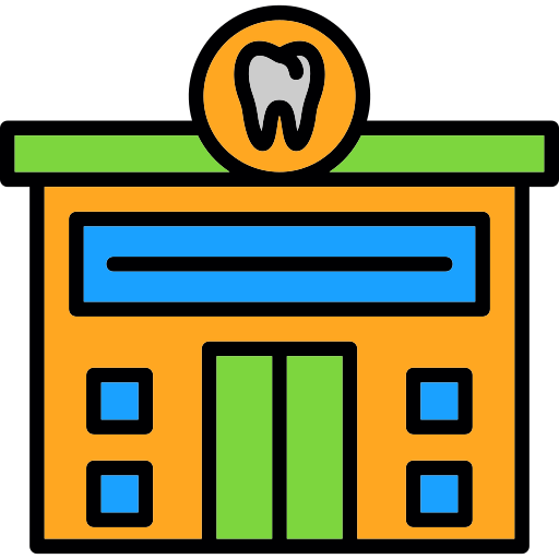 clínica dental icono gratis