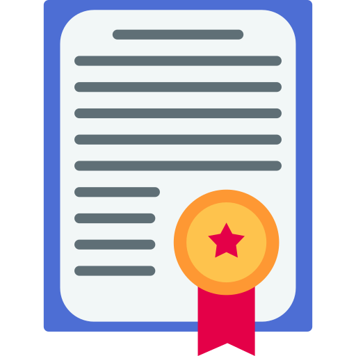 Certificate Generic Flat icon