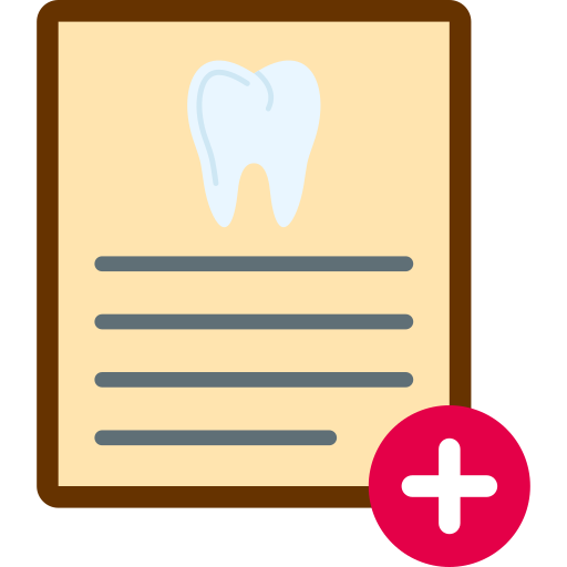 informe médico icono gratis