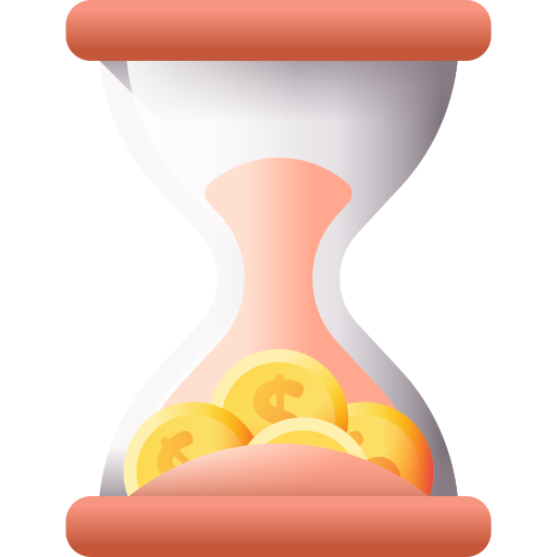 reloj de arena icono gratis