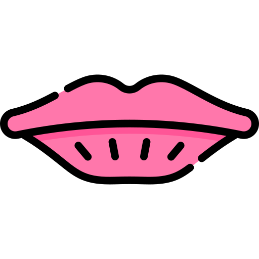 labios icono gratis