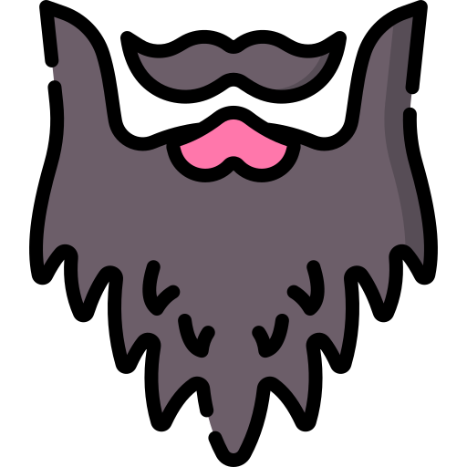 Beard free icon Beard free icon