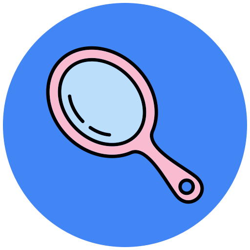 Hand Mirror free icon