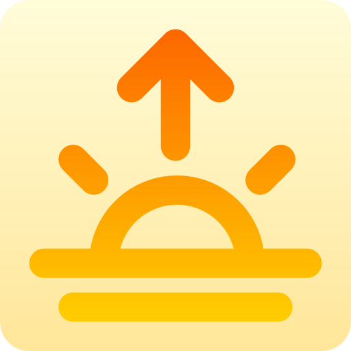 amanecer icono gratis