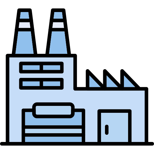 planta recicladora icono gratis