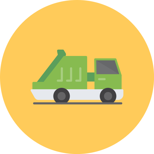 Trash truck Generic Flat icon