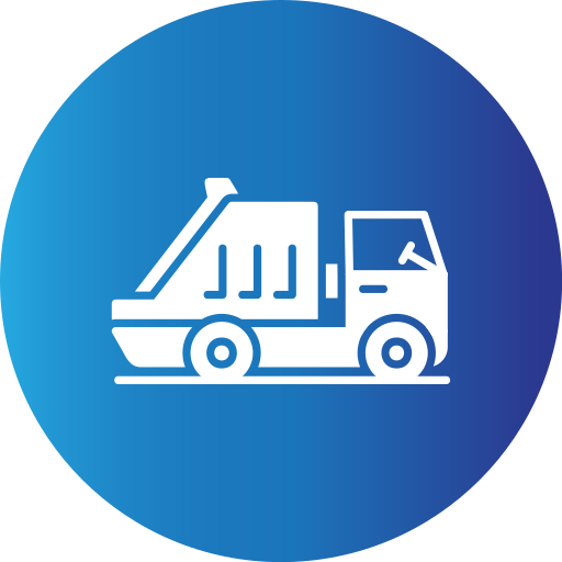 camión de basura icono gratis