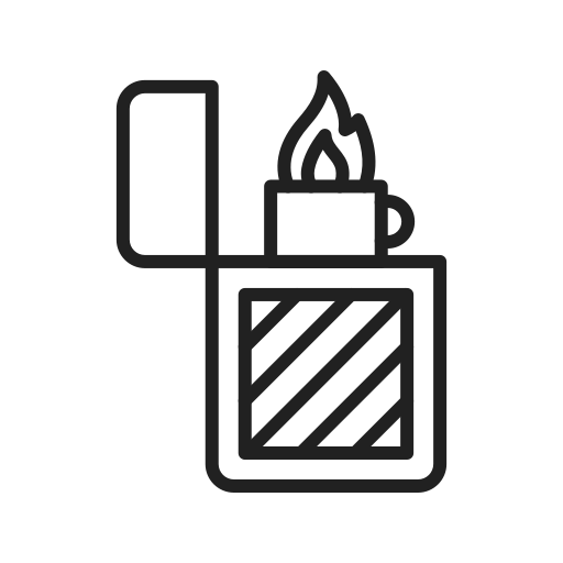 Lighter Generic Detailed Outline icon