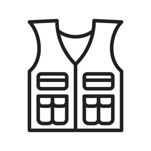 Vest Generic Detailed Outline icon