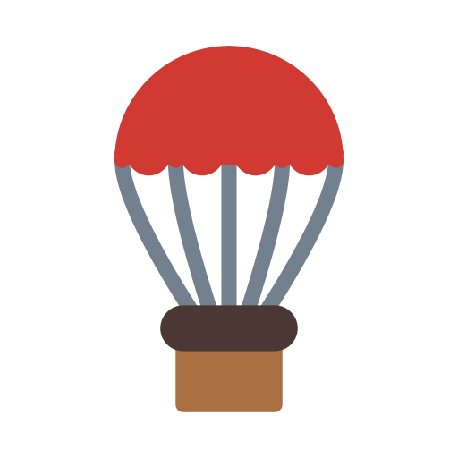 globo aerostático icono gratis