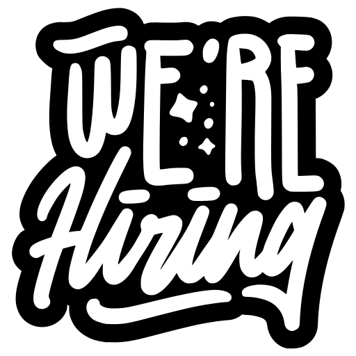 Hiring free sticker