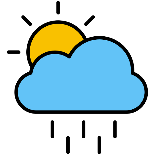 Rainy - free icon