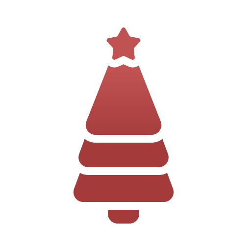 Árbol de navidad icono gratis