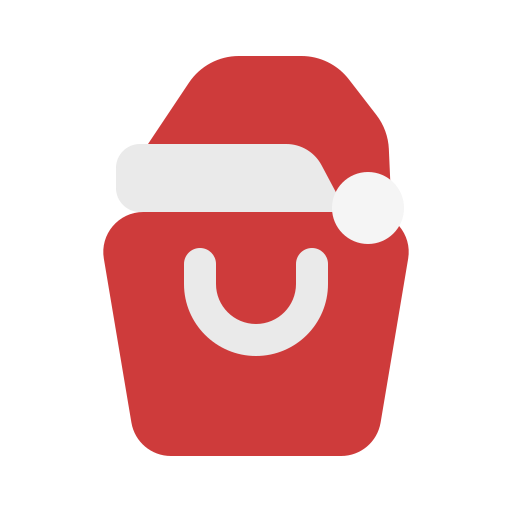 rebajas de navidad icono gratis