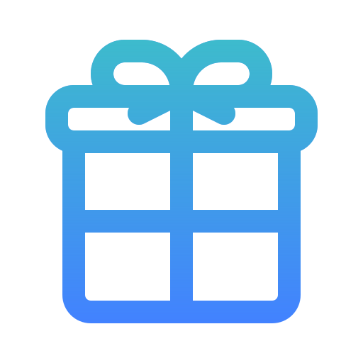 caja de regalo icono gratis