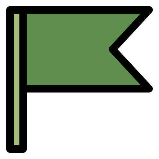 Flag free icon