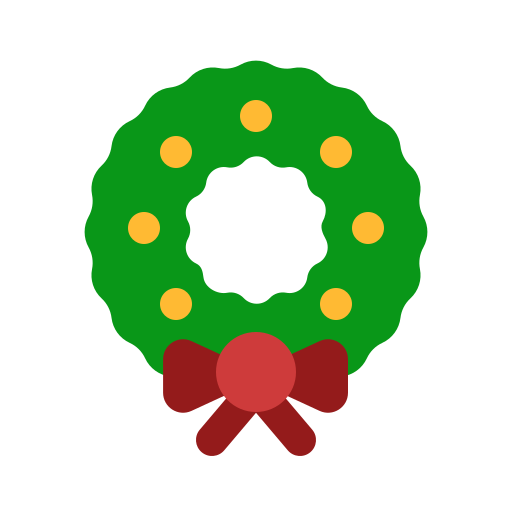 Wreath Generic Flat icon