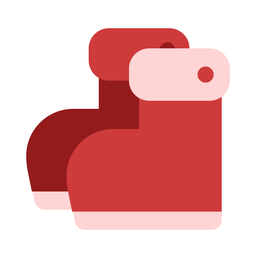 Santa claus boot Generic Flat icon