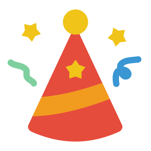 sombrero de fiesta icono gratis