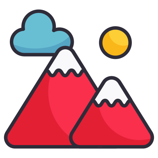 montaña icono gratis