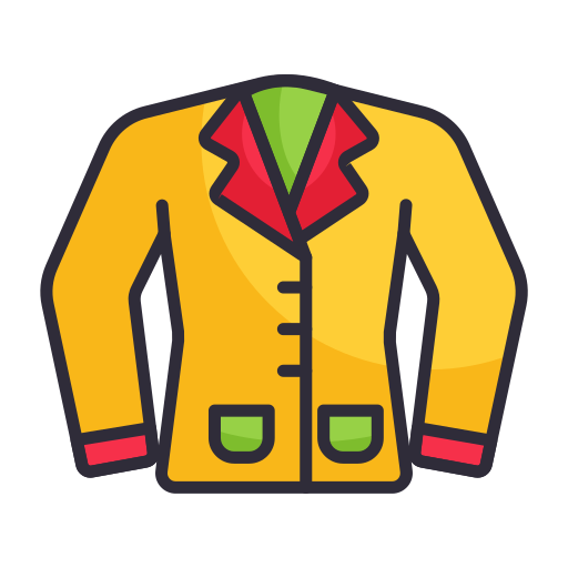 Coat Generic Outline Color icon