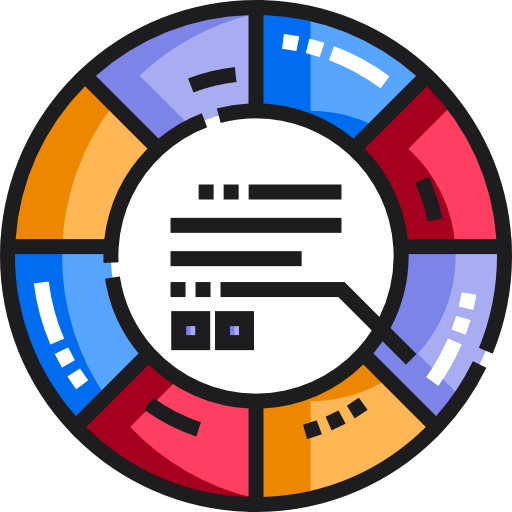 gráfico circular icono gratis gráfico circular icono gratis