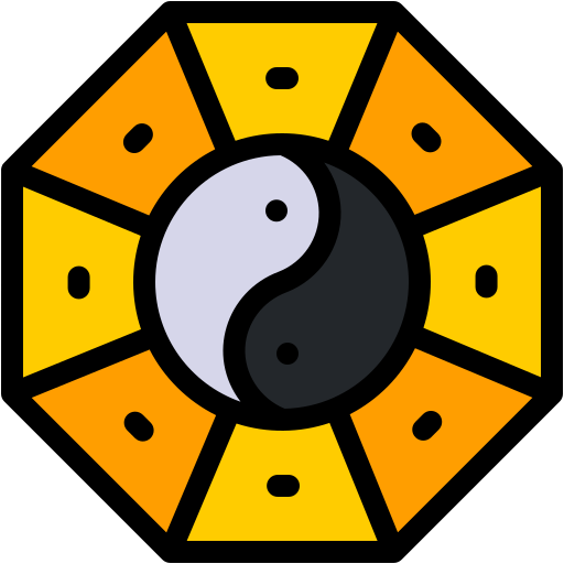 Chinese Symbol Generic Outline Color icon