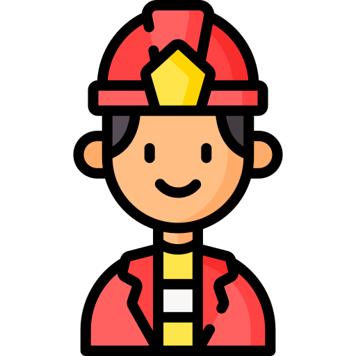 bombero icono gratis