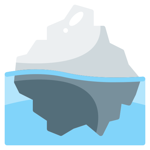 iceberg icono gratis