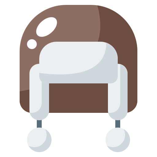 sombrero de invierno icono gratis