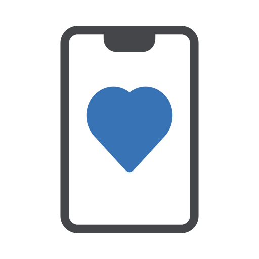 Mobile phone Generic Blue icon