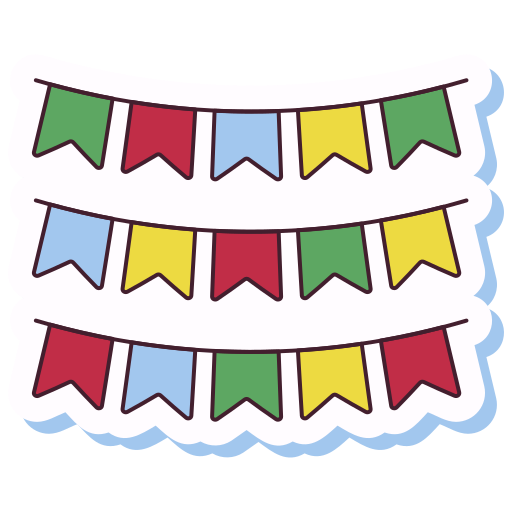 guirnalda icono gratis