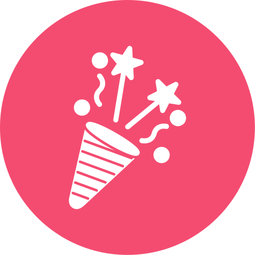 Party popper free icon Party popper free icon
