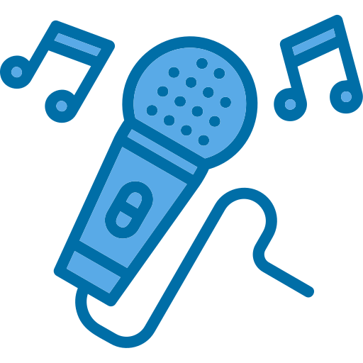 Karaoke Generic Blue icon