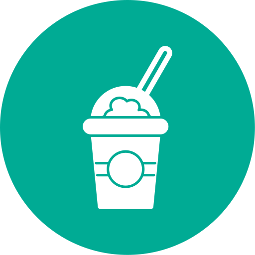 milkshake grátis ícone milkshake grátis ícone