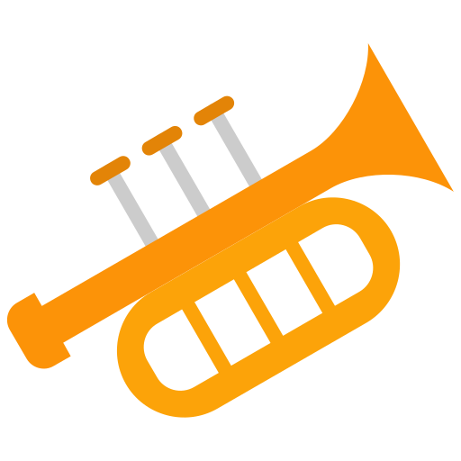 Trumpet Generic Flat icon