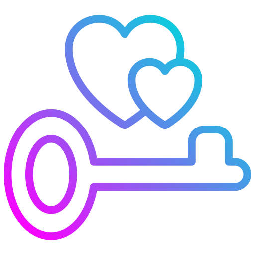 사랑의 열쇠 무료 아이콘