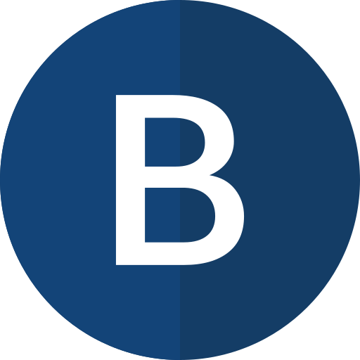 Letter B Generic Flat Icon