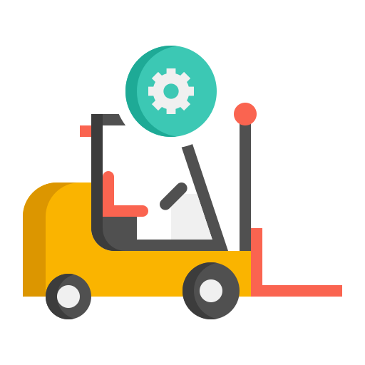 Вилочный погрузчик бесплатно иконка