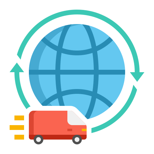 Delivery - Free shipping and delivery icons