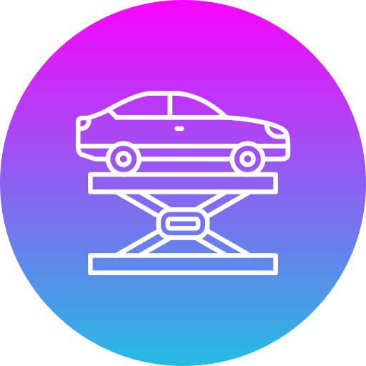 hydraulisches auto kostenlos Icon